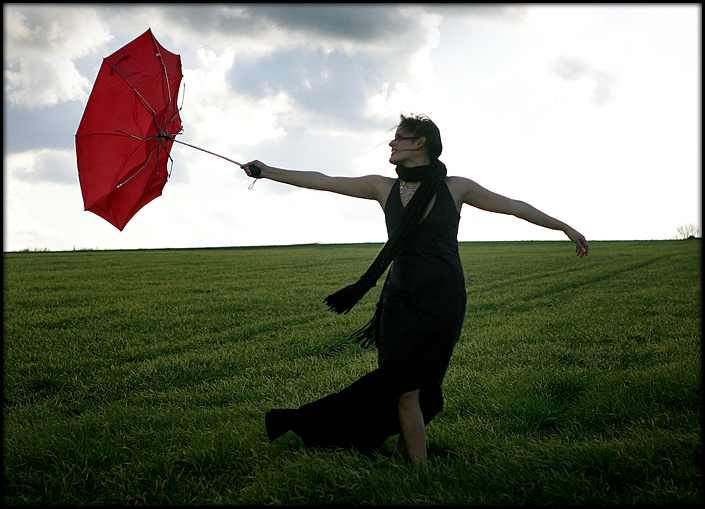Karina und der Wind